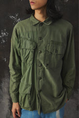 Journal Standard Remake US Army Jungel Jacket mix OG-107 Shirt