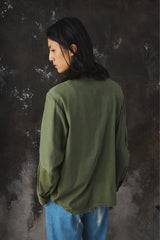 Journal Standard Remake US Army Jungel Jacket mix OG-107 Shirt