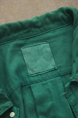 Ancellm Double Gauze Crash LS Shirt 日本設計師品牌 雙紗布破損風格長袖襯衫