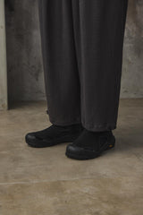 refomed AZEAMI THERMAL PANTS 日本設計師品牌 華格夫鬆緊休閒長褲 炭灰色