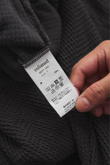 refomed AZEAMI THERMAL PANTS 日本設計師品牌 華格夫鬆緊休閒長褲 炭灰色