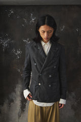 Polo by Ralph Lauren Garment Dyed Double-Breasted Jacket Over-dyed Black 後染工藝雙排釦休閒夾克