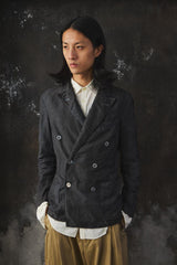 Polo by Ralph Lauren Garment Dyed Double-Breasted Jacket Over-dyed Black 後染工藝雙排釦休閒夾克