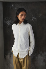KENZO HOMME Vintage White Slim Fit Shirt 復古白色合身剪裁長袖襯衫 可使用袖釦