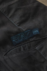 Polo by Ralph Lauren Garment Dyed Double-Breasted Jacket Over-dyed Black 後染工藝雙排釦休閒夾克