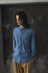 Mister Freedom "NAVAL BASE" Chambray Shirt 海軍復刻青年布襯衫