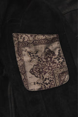 Professor E. Forgotten Materials Leather Shirt
