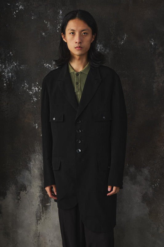 Ground Y Asymmetrical Military Field Jacket 不對稱剪裁外套