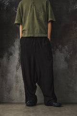 Ground Y Tencel Sarrouel Low-Crotch Slacks / Drop-Crotch Trousers 天絲纖維低襠西裝長褲