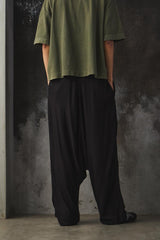 Ground Y Tencel Sarrouel Low-Crotch Slacks / Drop-Crotch Trousers 天絲纖維低襠西裝長褲