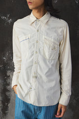 Mister Freedom Sugarcane Chambray Shirt off white