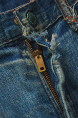 1940s USA 11oz Distressed Triple Stitch Work Pants 40年代美國製 11盎司三道車縫舊化工作褲