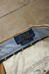 Ralph Lauren Polo Stretch Straight-Fit Skull Crossbones Embroidery Chino Pants
