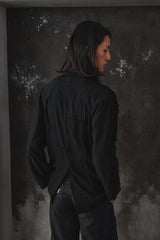 Professor.E 19ss-PE-JKT-02 後染黑