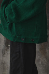 MY BEAUTIFUL LANDLET WATER KNIT JACKET 日本設計師品牌 特殊針織拉格蘭袖超大廓形夾克