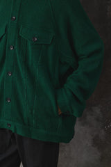 MY BEAUTIFUL LANDLET WATER KNIT JACKET 日本設計師品牌 特殊針織拉格蘭袖超大廓形夾克