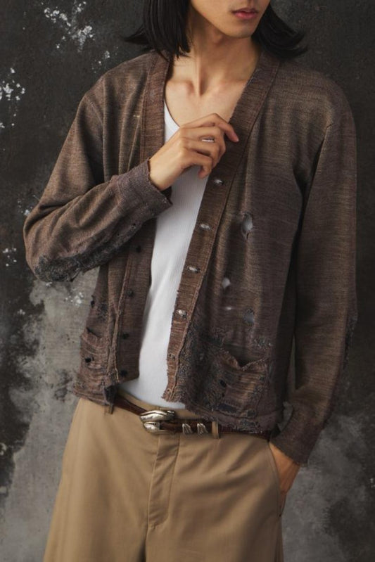 1920s-1930s German Distressed knit Jacket 德國針織外套