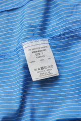My Beautiful Landlet POPLIN STRIPED SLEEVE SHIRT日本設計師品牌 府綢條紋寬幅短袖襯衫
