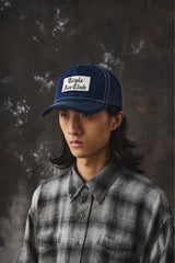 Triple Ace Club Denim Embroidered Patch Trucker Cap 牛仔貼布刺繡卡車帽