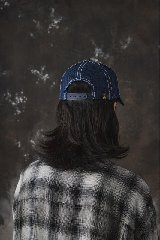 Triple Ace Club Denim Embroidered Patch Trucker Cap 牛仔貼布刺繡卡車帽