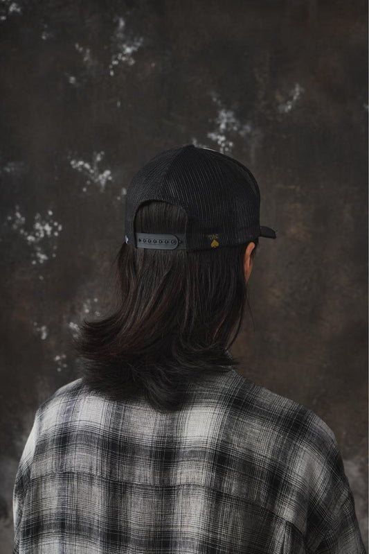 Triple Ace Club×CHALLENGER TRUCKER MESH CAP 聯名印花卡車帽
