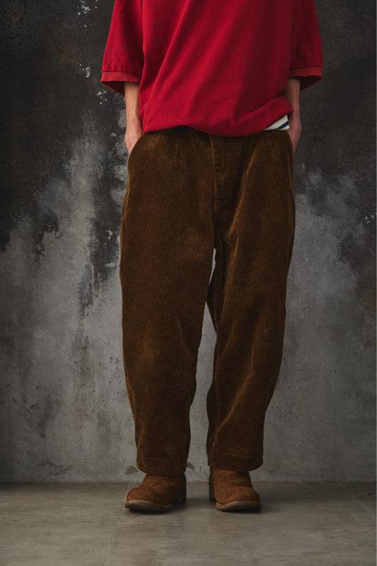 Porter Classic - Corduroy Classic Pants - Golden Brown