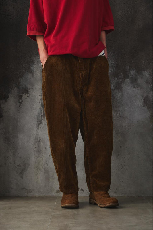Porter Classic - Corduroy Classic Pants - Golden Brown