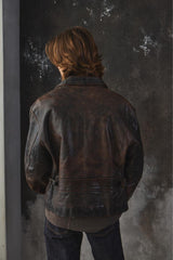 Ralph Lauren Double RL RRL 1993’s Vintage Leather Jacket 復古真皮夾克