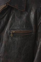 Ralph Lauren Double RL RRL 1993’s Vintage Leather Jacket 復古真皮夾克
