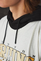 Vintage 1990s Ray Bourque Boston Bruins NHL Player T-Shirt 90年代復古 波士頓棕熊隊球員短T
