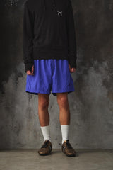 NEEDLES × BEAMS / 別注 Nylon Ripstop Shorts 聯名系列款 紫色格紋 尼龍抗刮機能短褲