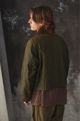 Barbour Spey Wax Jacket -Olive 短版油蠟布夾克 淺色