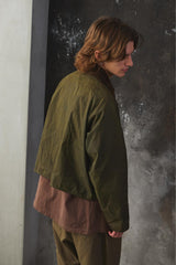 Barbour Spey Wax Jacket -Olive 短版油蠟布夾克 淺色