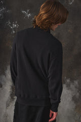 Old Joe Brand WAVY RIB TRAINING Jacket 日本設計師品牌 黑色波浪羅紋針織夾克