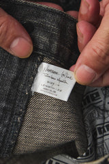 Number (N)ine AW04 "Give Peace a Chance" Patchwork Distressed Denim 宮下貴裕 破壞貼布牛仔褲