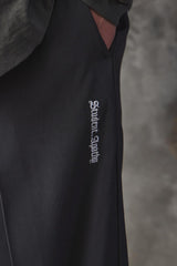 Student Apathy TUCK Slacks 日本潮流品牌 刺繡光澤感打摺西裝長褲