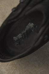 Marsell Pallottola Pomice Reversed Leather Derby Shoes 意大利工匠品牌 黑色麂皮密集綁帶德比鞋