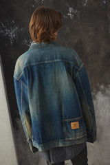 MADNESS 20FW MDNS TYPE 1 DENIM JACKET 余文樂 復古黃泥刷色牛仔外套 日本製