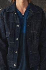 OLD JOE BRAND OPEN COLLAR RANCH JACKET 日本設計師品牌 開領式牧場丹寧夾克