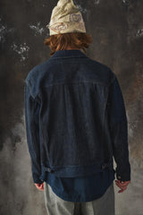 OLD JOE BRAND OPEN COLLAR RANCH JACKET 日本設計師品牌 開領式牧場丹寧夾克