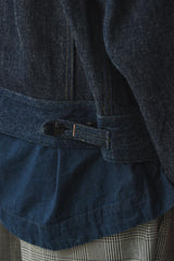 OLD JOE BRAND OPEN COLLAR RANCH JACKET 日本設計師品牌 開領式牧場丹寧夾克