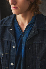 OLD JOE BRAND OPEN COLLAR RANCH JACKET 日本設計師品牌 開領式牧場丹寧夾克