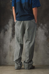 Vintage Glen Plaid Dress Pants 灰色千鳥格紋西裝長褲 日本製