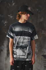 Vintage San Francisco All Over Print (AOP) T-shirt 舊金山全版印刷古著 短T