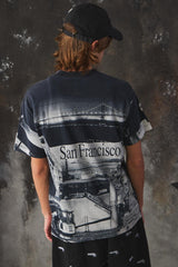 Vintage San Francisco All Over Print (AOP) T-shirt 舊金山全版印刷古著 短T