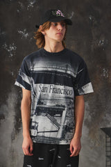 Vintage San Francisco All Over Print (AOP) T-shirt 舊金山全版印刷古著 短T