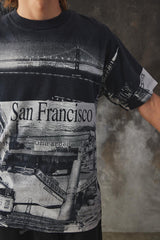 Vintage San Francisco All Over Print (AOP) T-shirt 舊金山全版印刷古著 短T