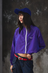 90s Venus Retro Nylon Cropped Windbreaker 90年代美國製復古短版尼龍運動外套