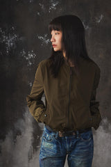 Burberry Brit Olive Green Bomber Jacket 軍綠色防風飛行員夾克外套