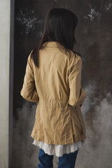 Engineered Garments KHAKI Folk Jacket 卡其色多口袋夾克外套